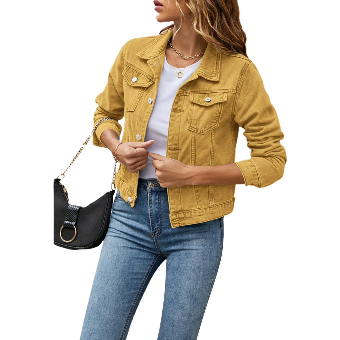 Britta Stilfuld Casual Denimjakke