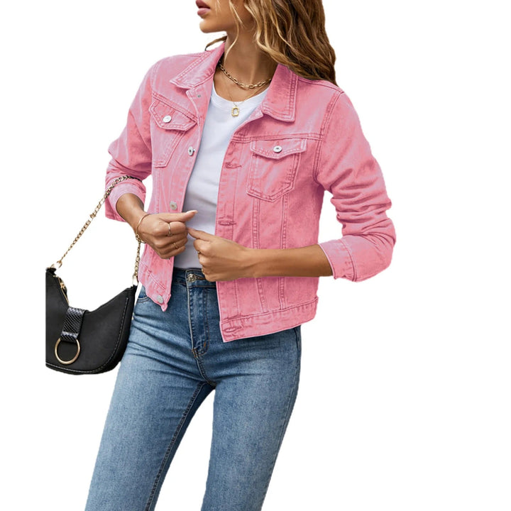 Britta Stilfuld Casual Denimjakke