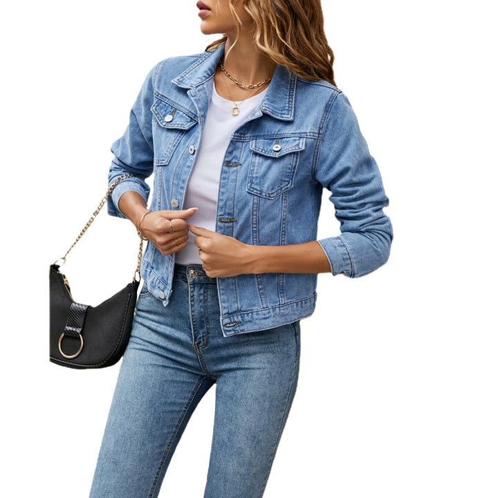 Britta Stilfuld Casual Denimjakke