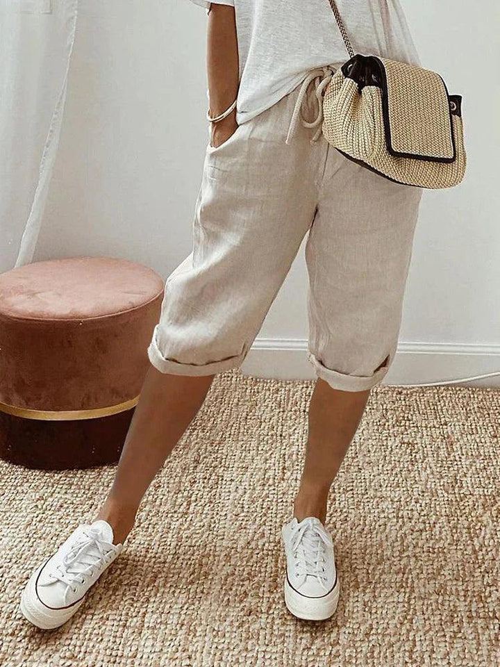 Margit Casual Capri-bukser