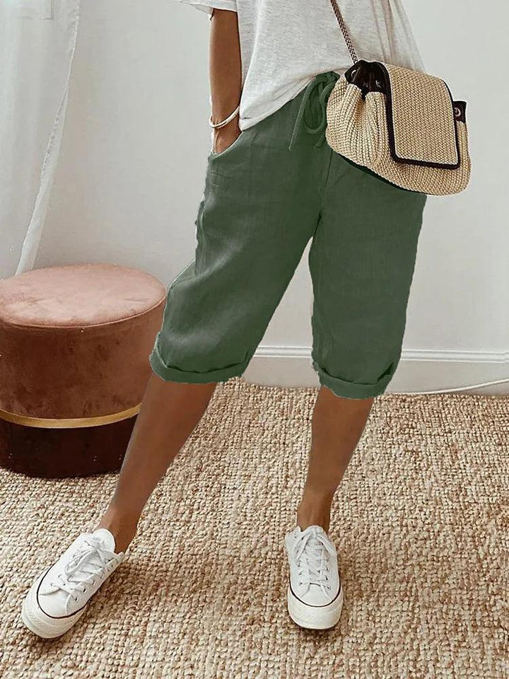 Margit Casual Capri-bukser