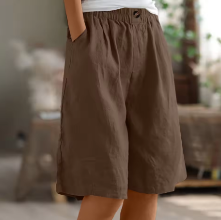 Sofie | Dame Bermuda-Shorts Elastisk Linning