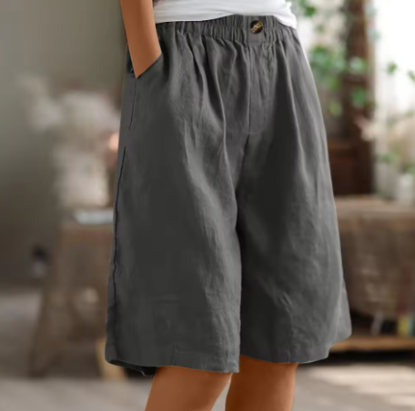 Sofie | Dame Bermuda-Shorts Elastisk Linning