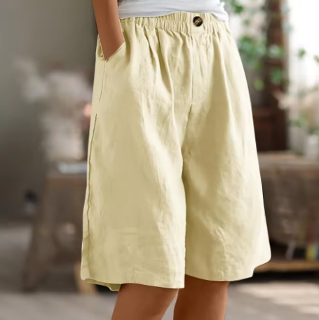 Sofie | Dame Bermuda-Shorts Elastisk Linning