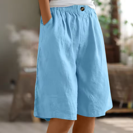 Sofie | Dame Bermuda-Shorts Elastisk Linning